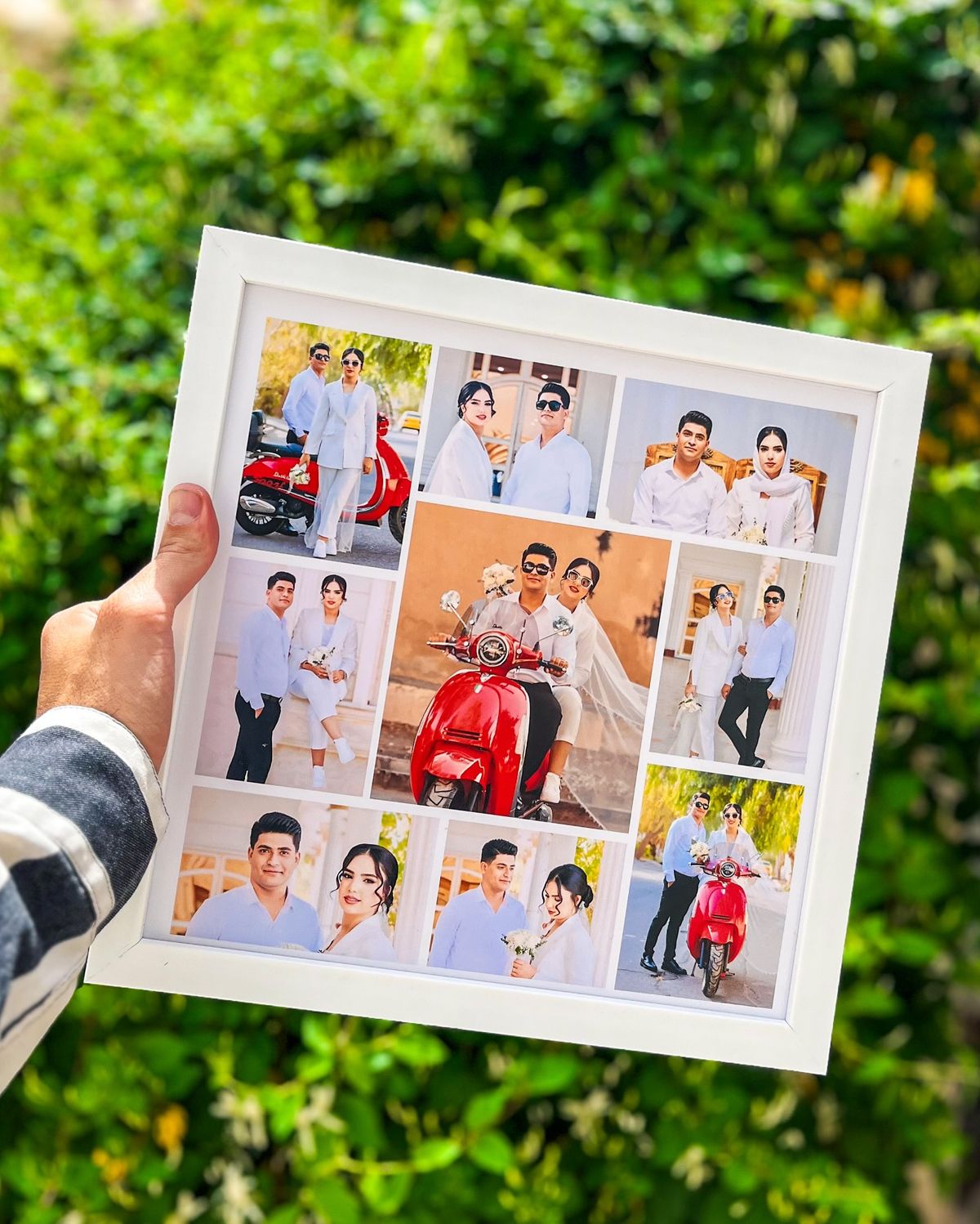 Customized Glass Photo Frame