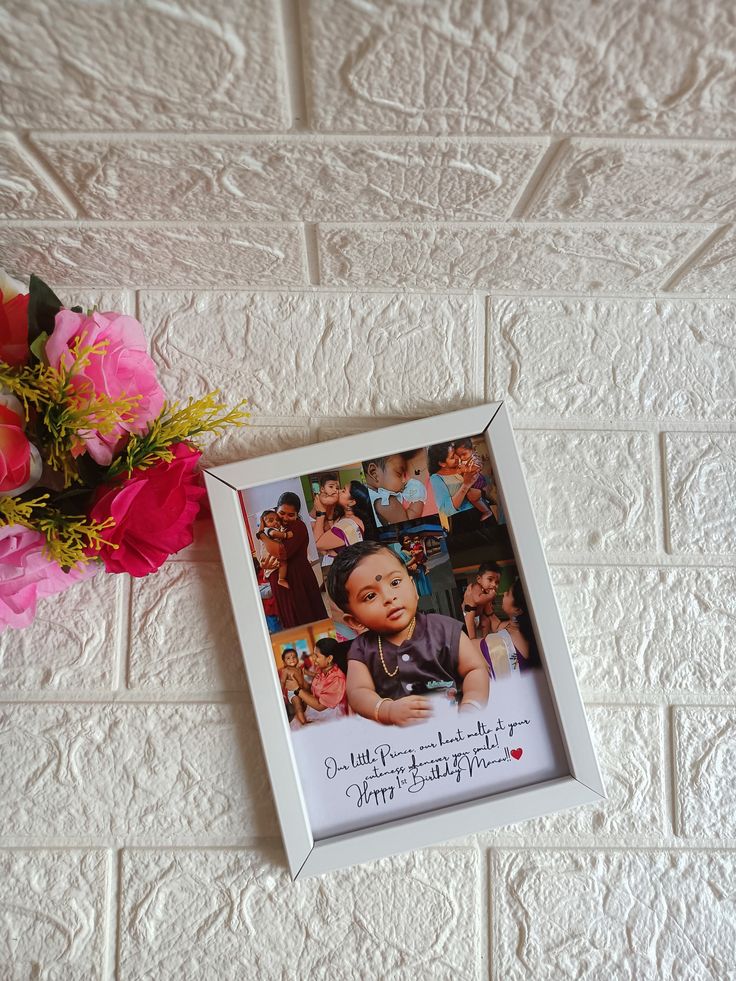 Customized Glass Photo Frame