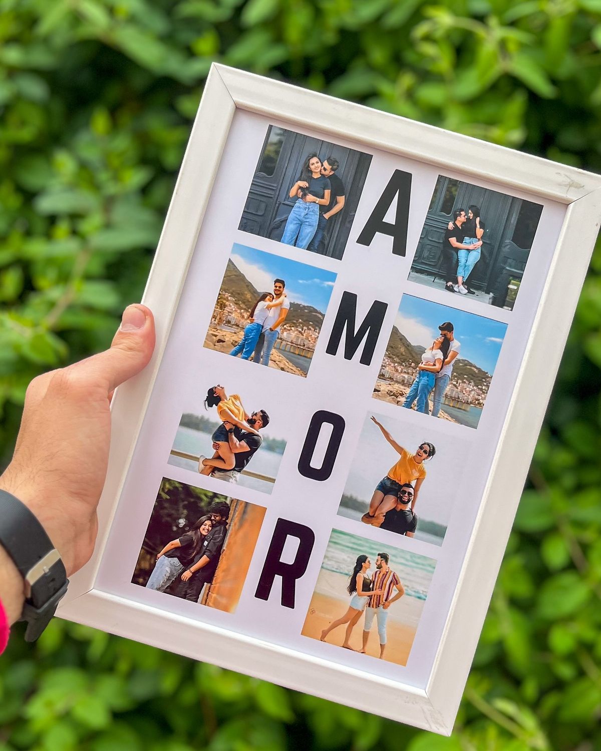 Customized Glass Photo Frame