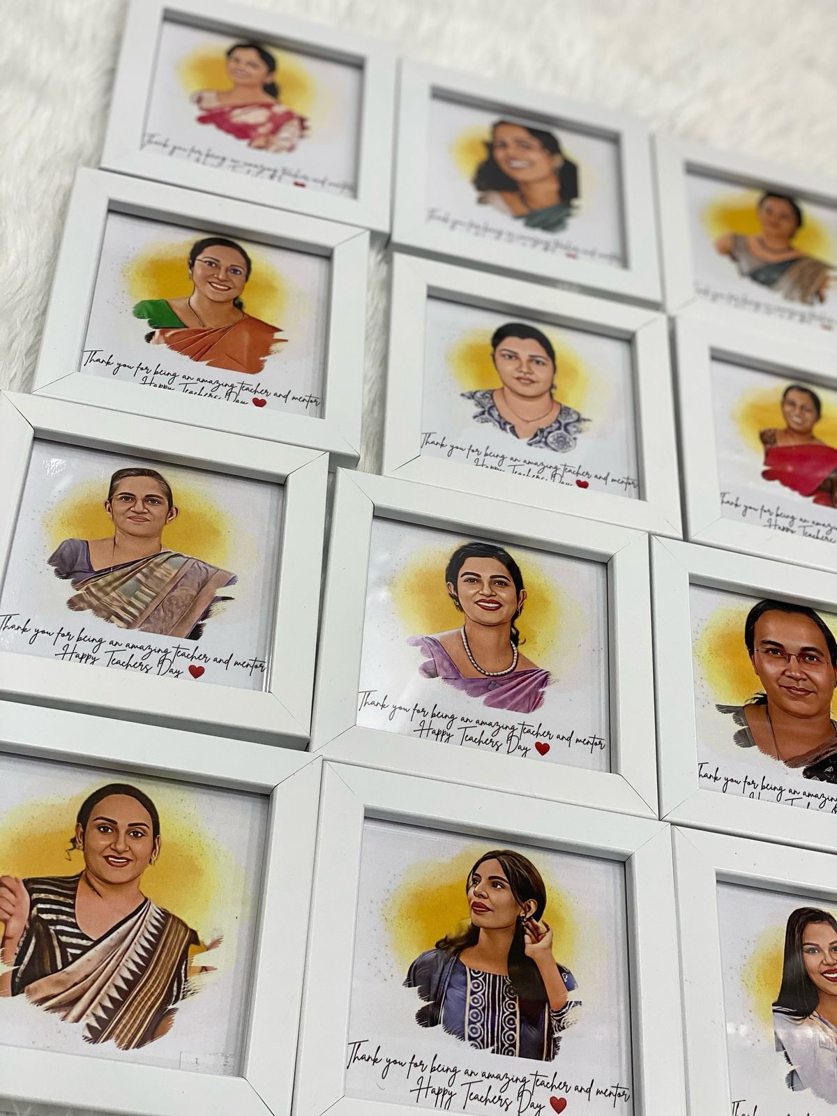 Customized Glass Photo Frame