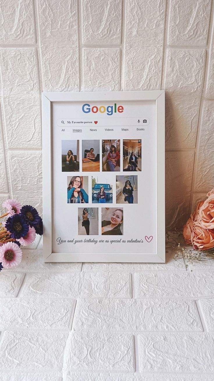 Customized Glass Photo Frame