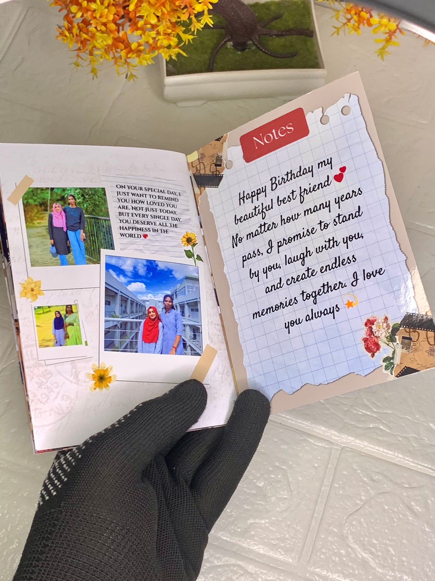 Customized A6 Mini Photo Magazine