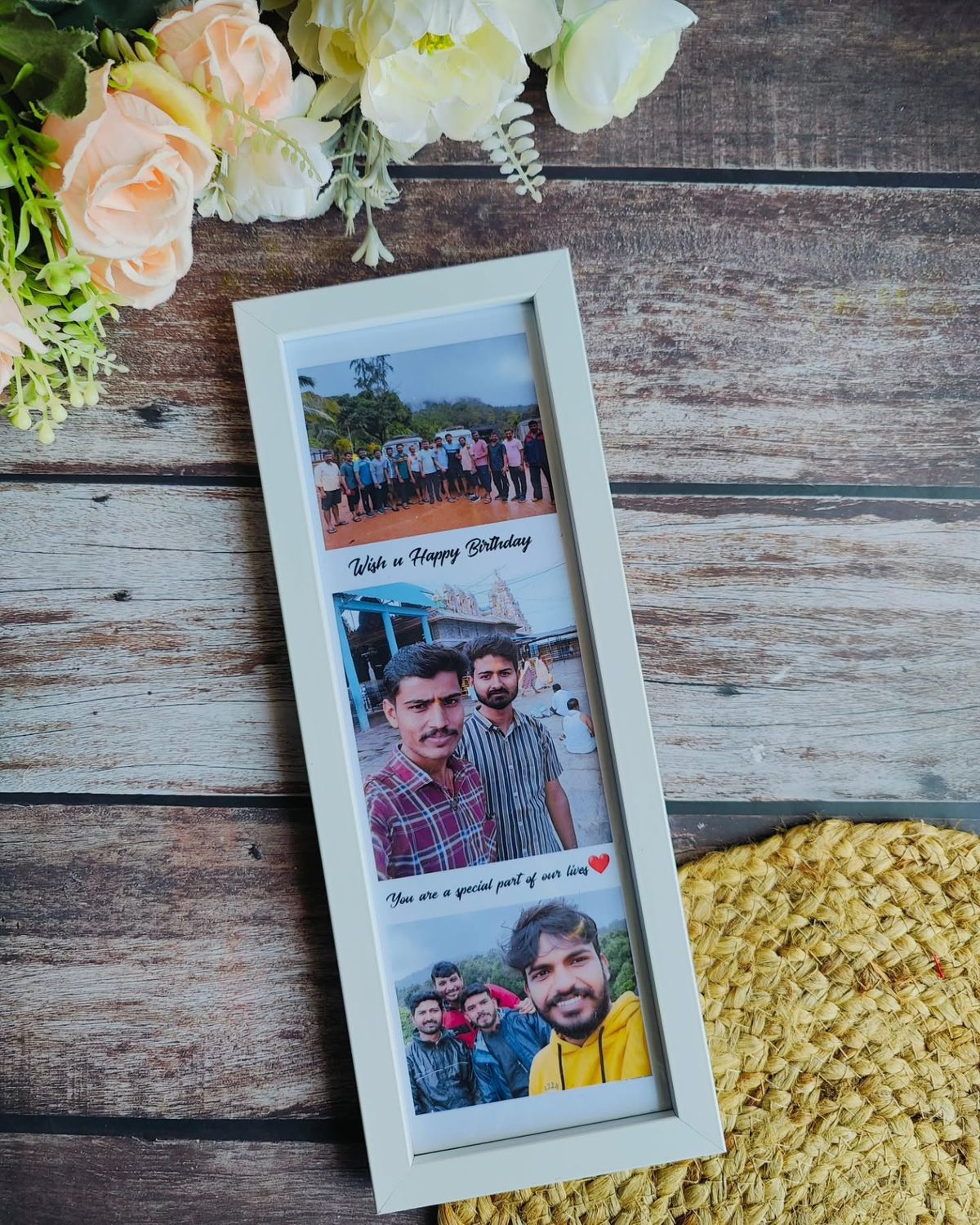 Customized Glass Photo Frame
