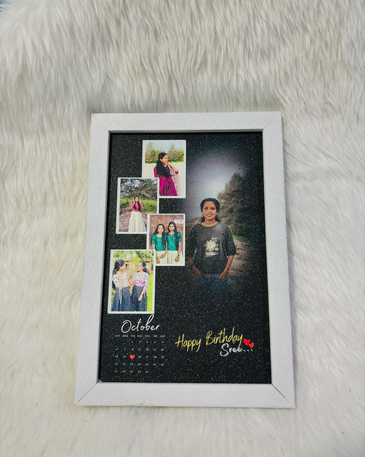 Customized Glass Photo Frame