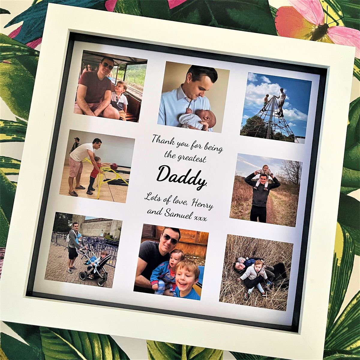 Customized Glass Photo Frame