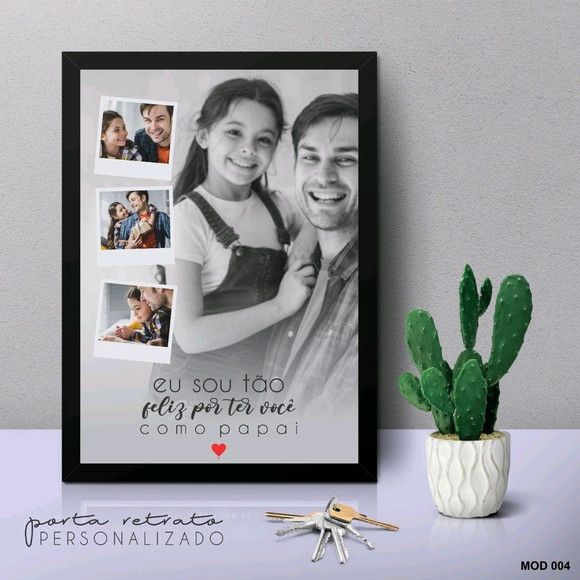 Customized Glass Photo Frame