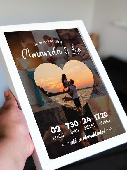Customized Glass Photo Frame