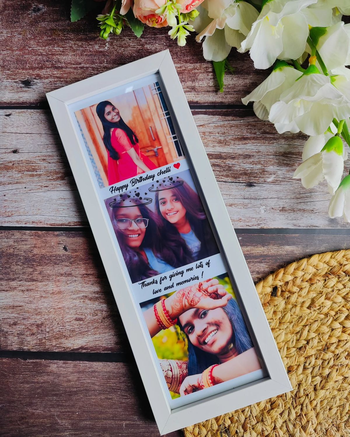 Customized Glass Photo Frame