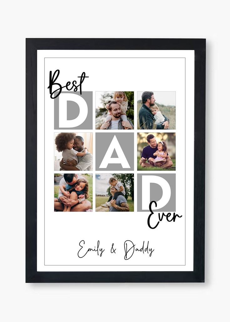 Customized Glass Photo Frame