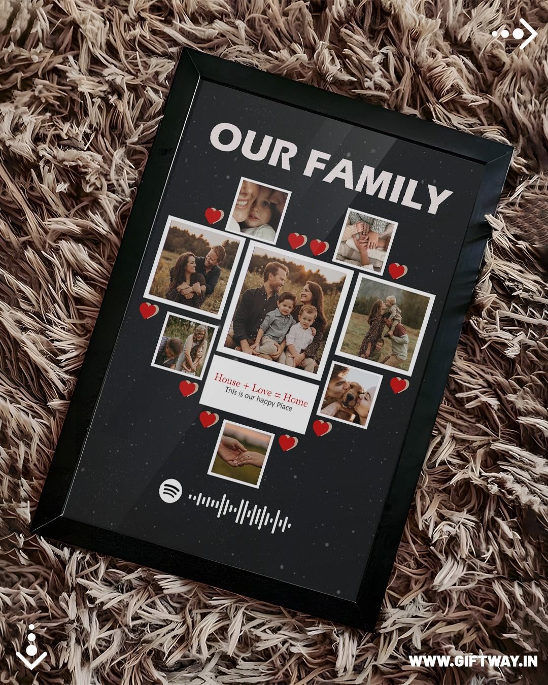 Customized Glass Photo Frame