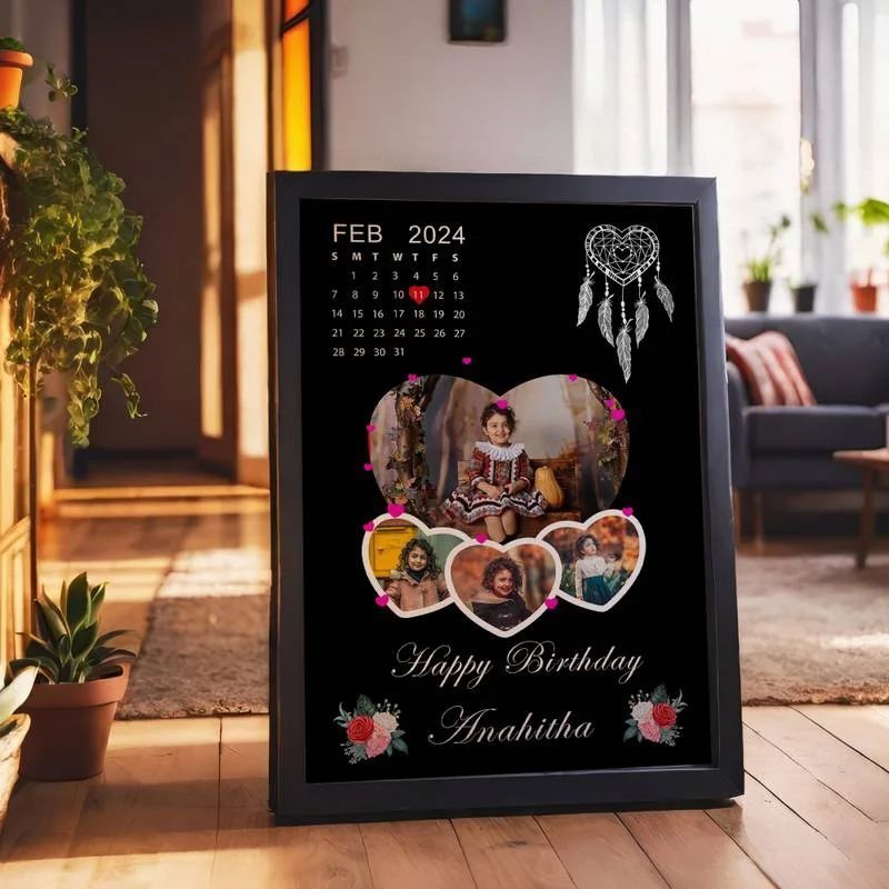 Customized Glass Photo Frame
