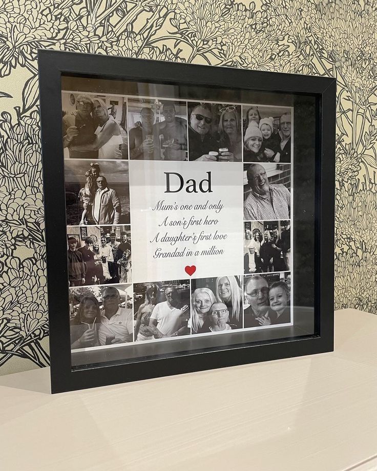 Customized Glass Photo Frame
