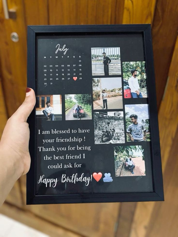 Customized Glass Photo Frame