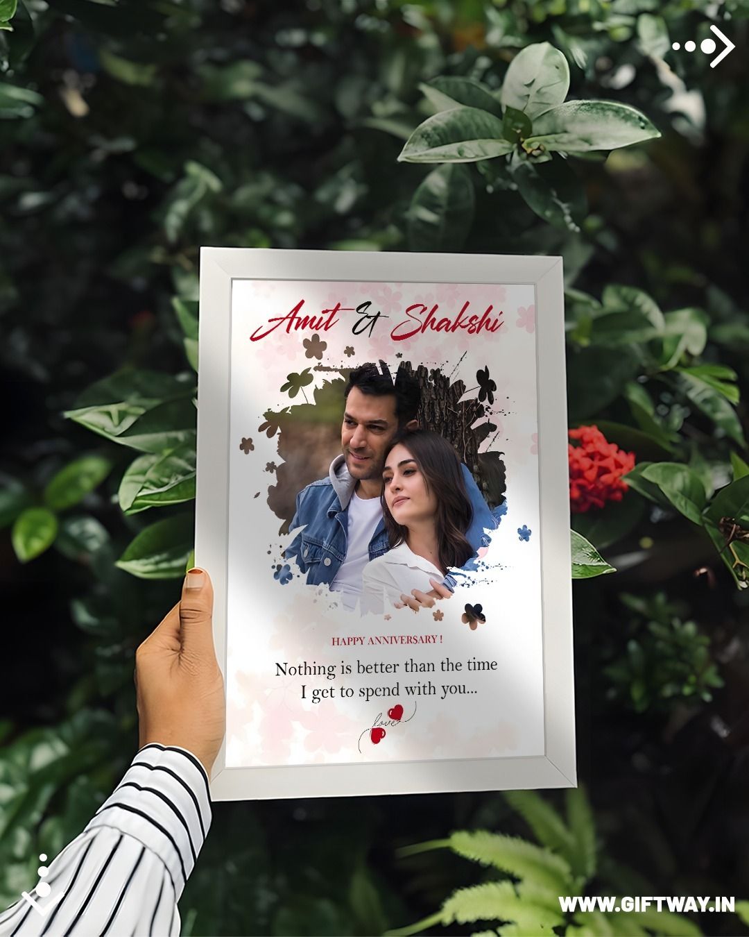 Customized Glass Photo Frame