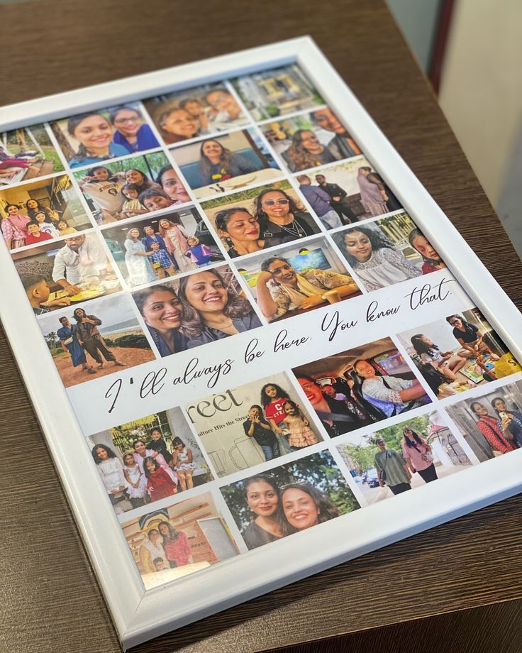 Customized Glass Photo Frame