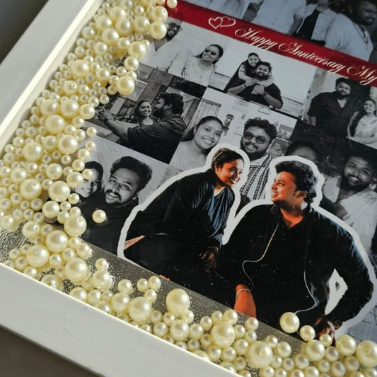 Pearl Shadow glass photo Frame