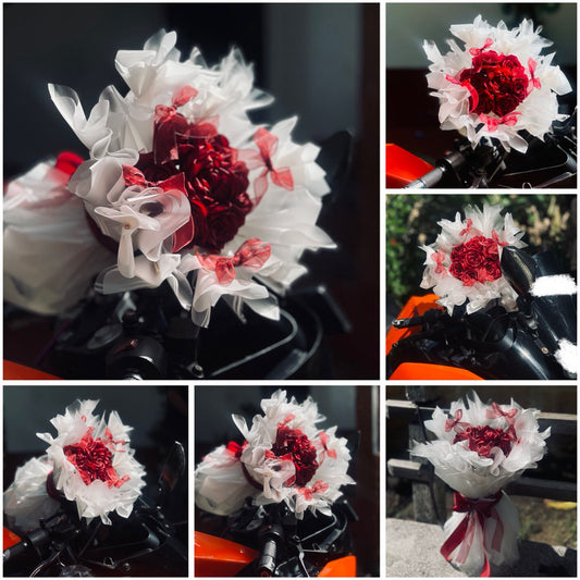 07 Roses Fluffy Bouquet 💐