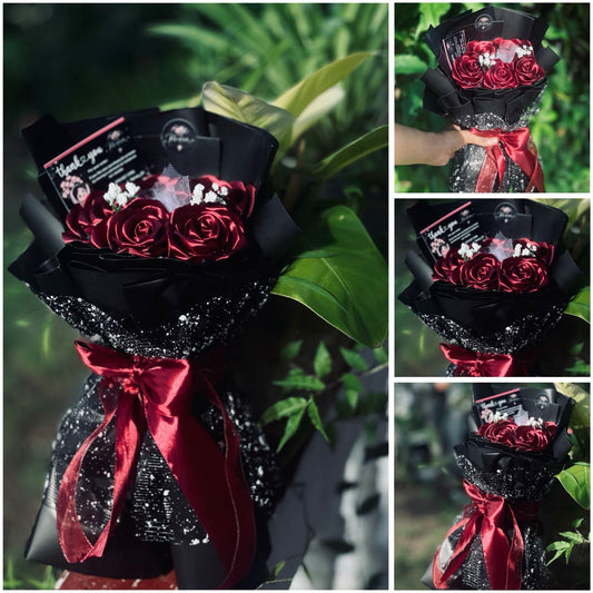 05 Red Rose Flower bouquet 💐